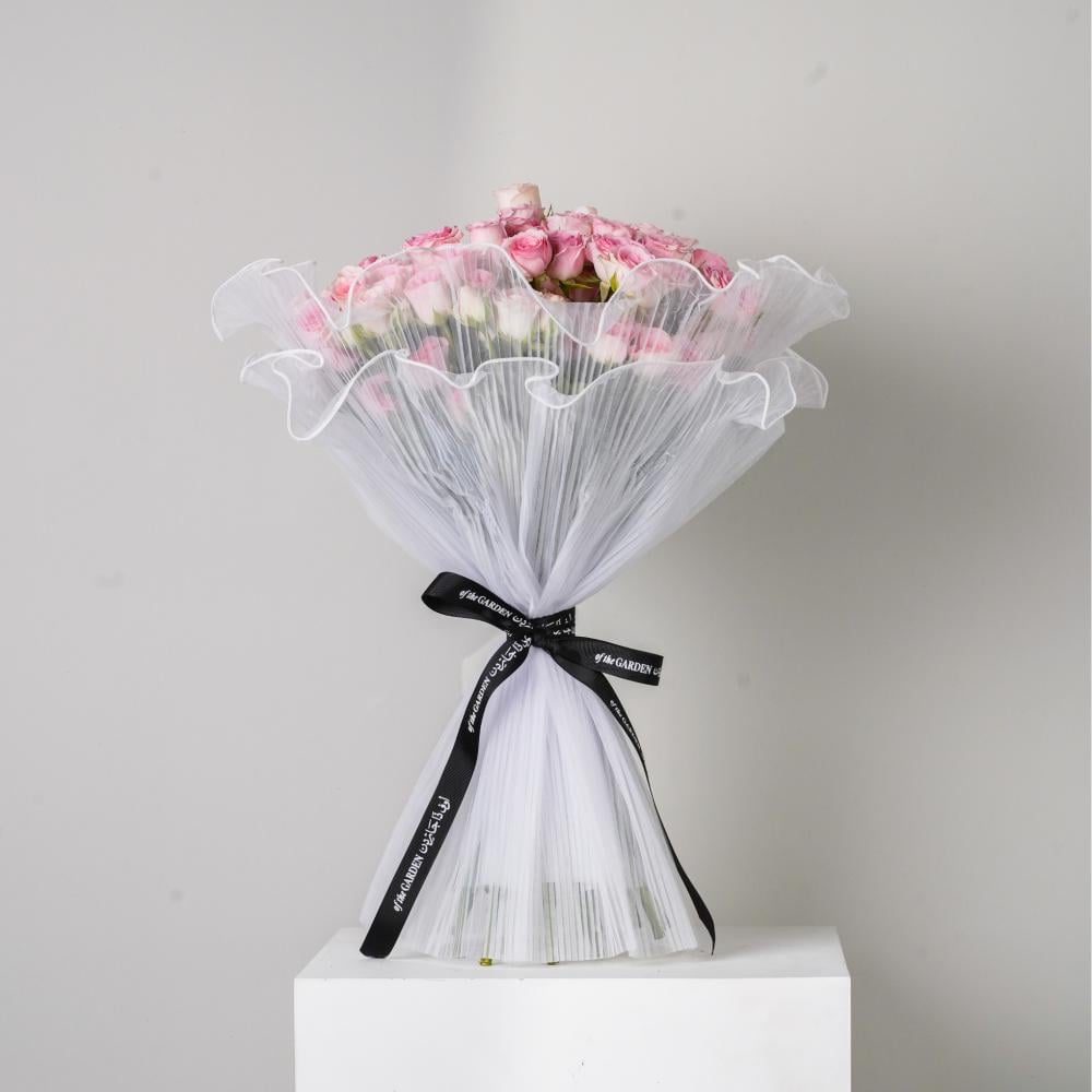 Gouri wedding procession bouquet